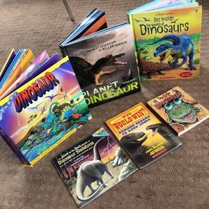 Bundle of dinosaur books